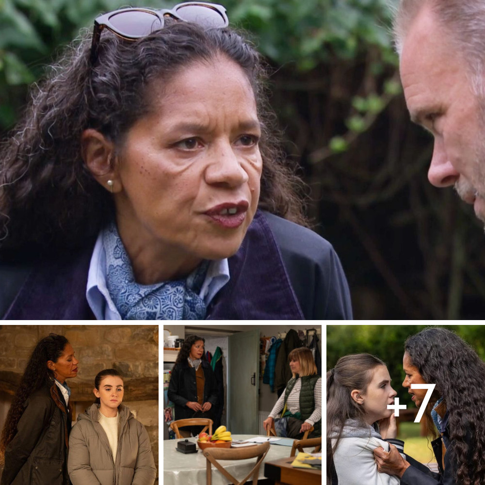 Emmerdale star reveals chilling reason Celia never removes her neck tie