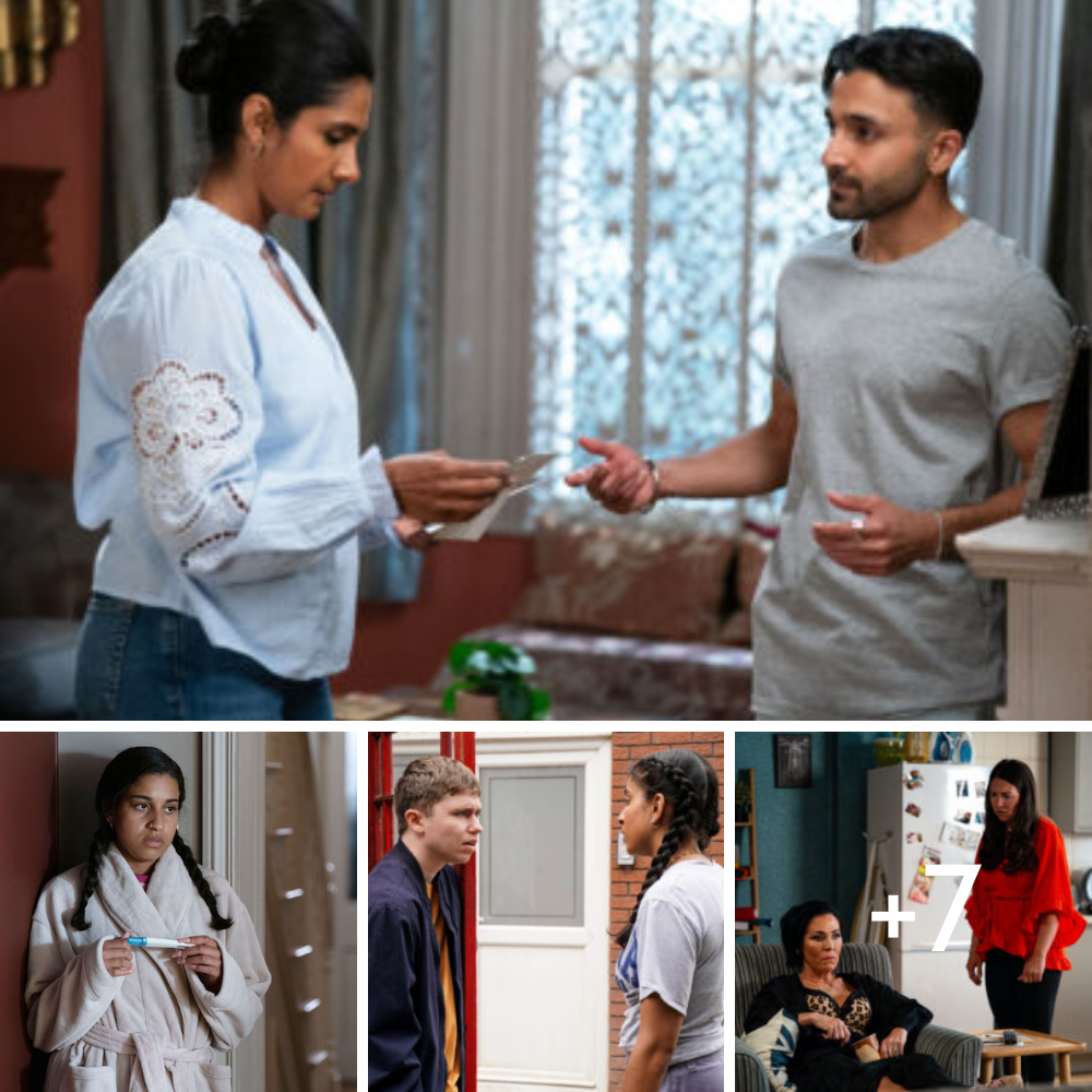 EastEnders spoilers for next week: First look as Avani learns she’s pregnant, Ravi’s arrested and Oscar’s in danger