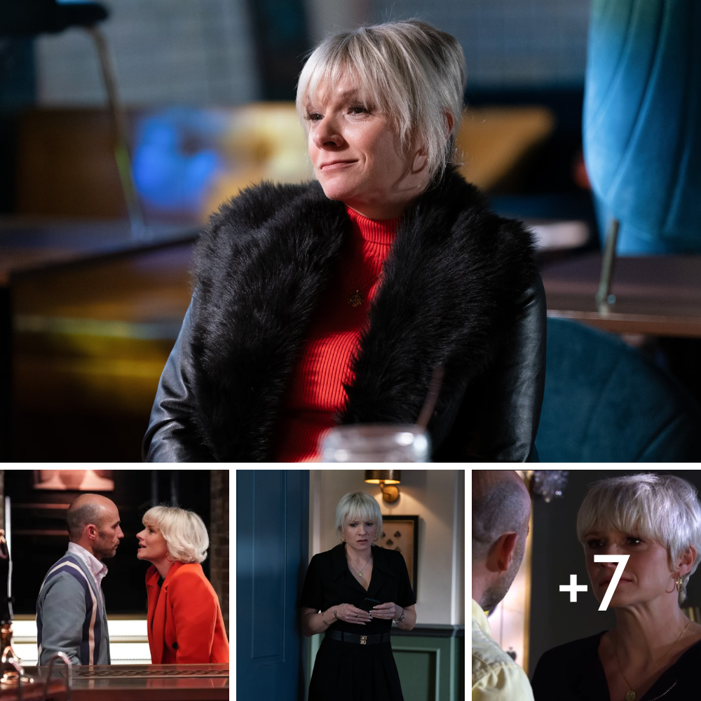 EastEnders cast celebrate one year of the already iconic Nicola Mitchell