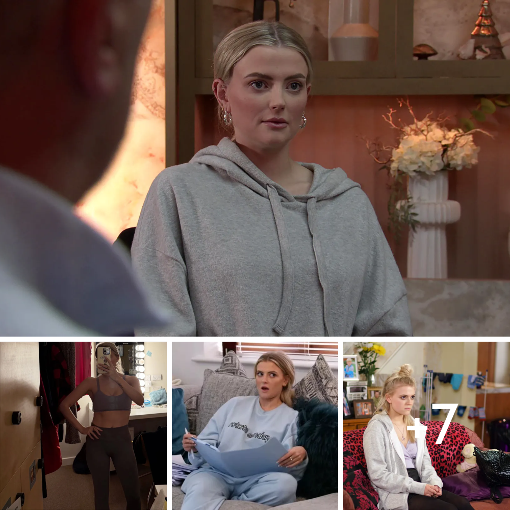 Coronation Street’s Lucy Fallon shows off toned abs in gym gear after celebrating engagement and 30th birthday